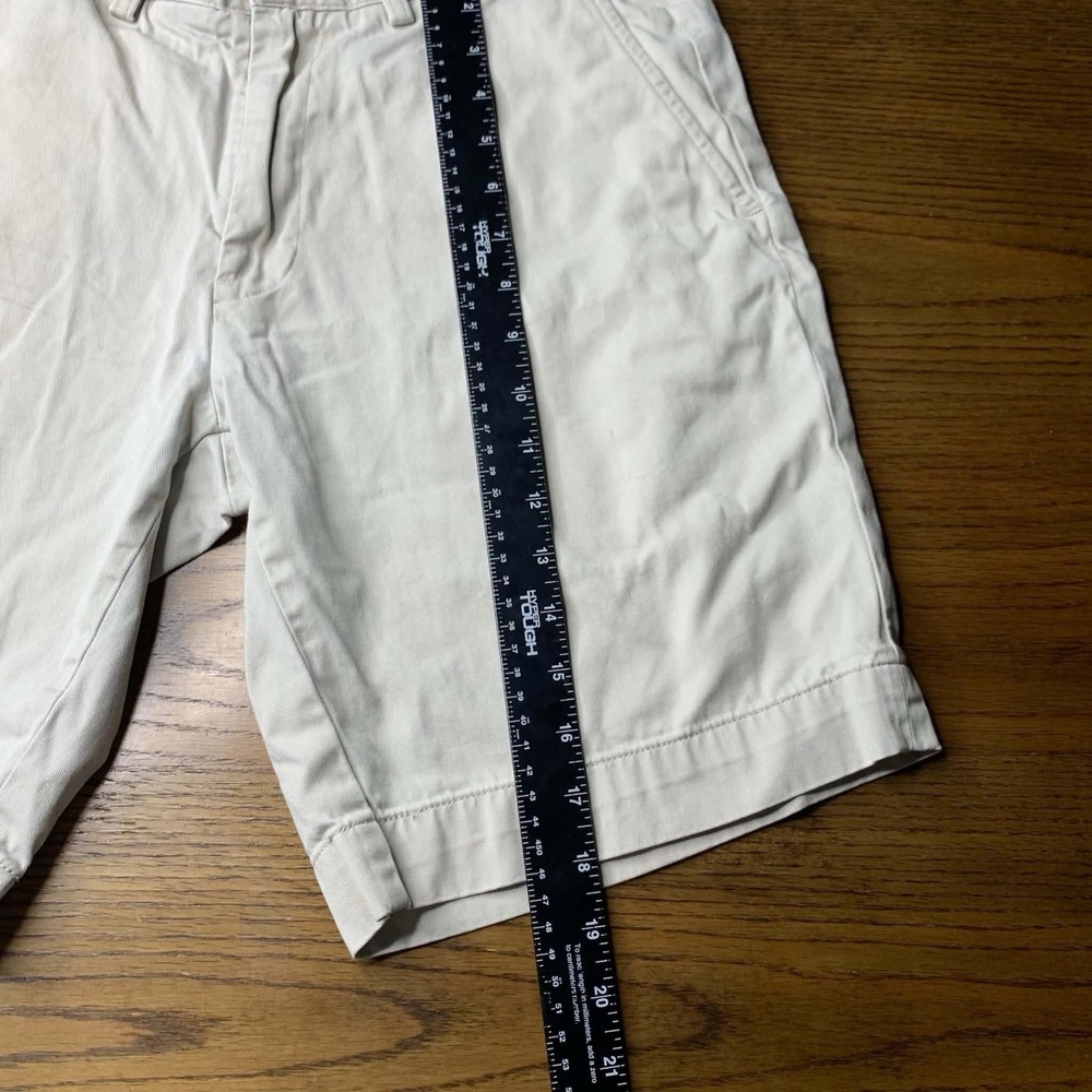 Polo Ralph Lauren Classic Fit 9 Inch White Chino Shorts